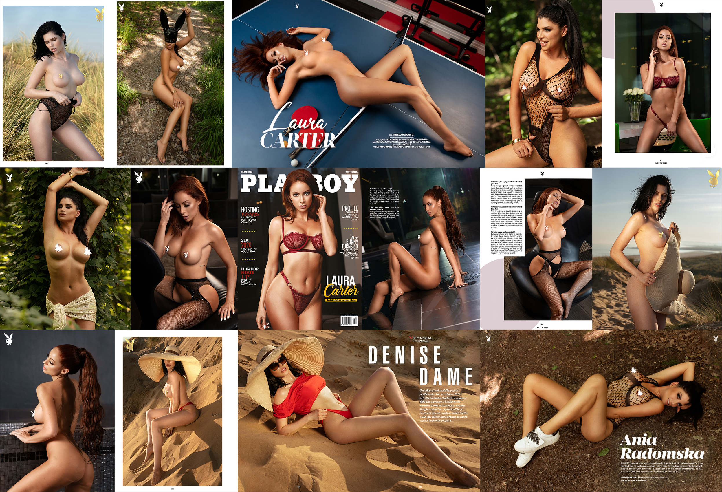 Worldwide Playboy Publications by www.londonglamourphotography.com